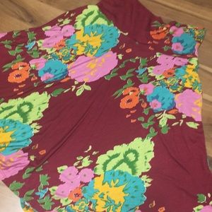 NWT - Floral Ventura Skirt - XL